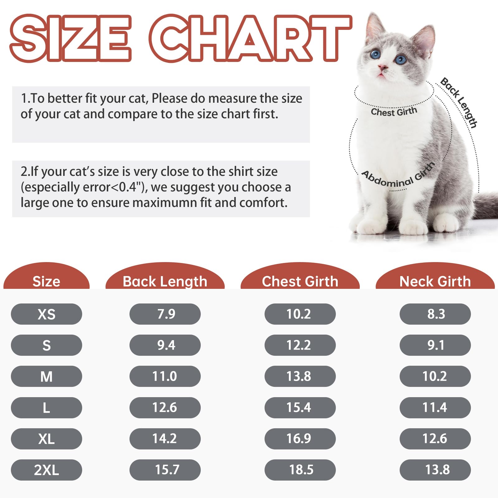 QBLEEV cat full-body sleeve view highlights comfortable long-sleeve fit for pets