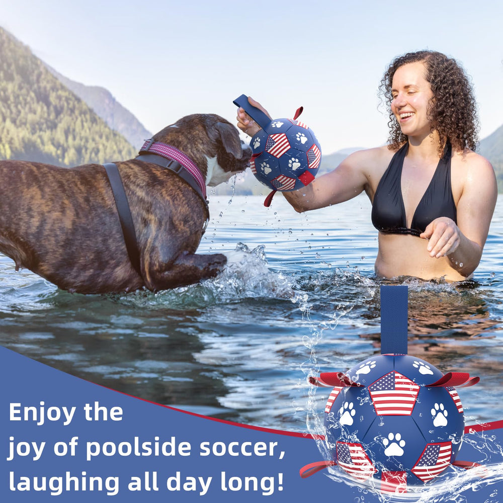 Nylon tabs on the QDAN ball create an unpredictable bounce for chasing.