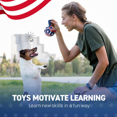 QDAN Puppy Balls polyurethane material is soft yet durable