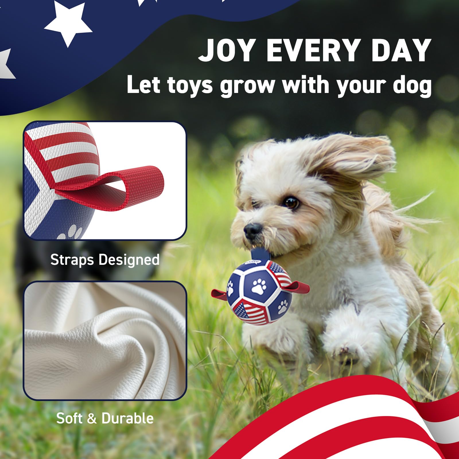 QDAN Puppy Balls safe chew material supports gentle chewing