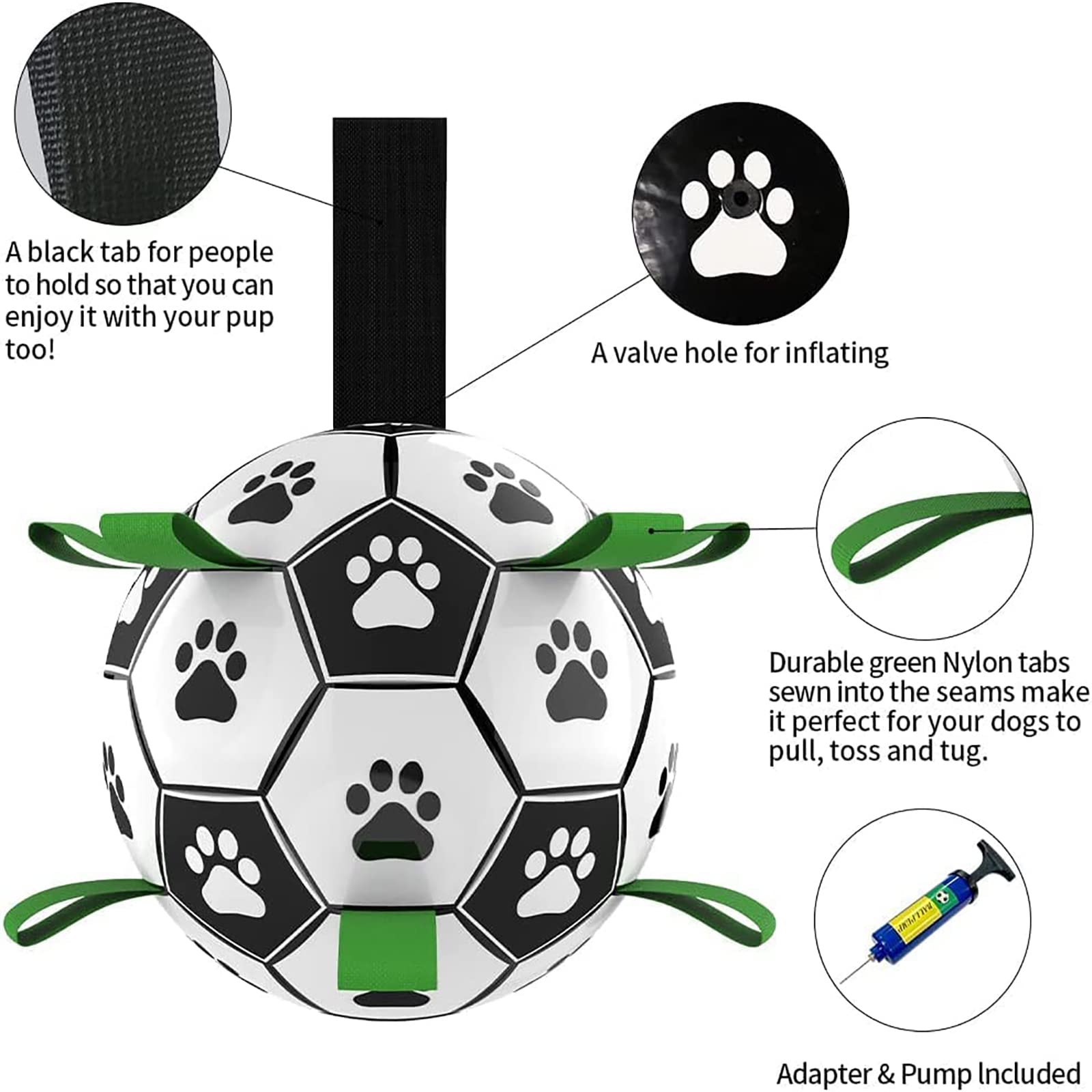 QDAN ball is ideal for small to medium dogs and active households