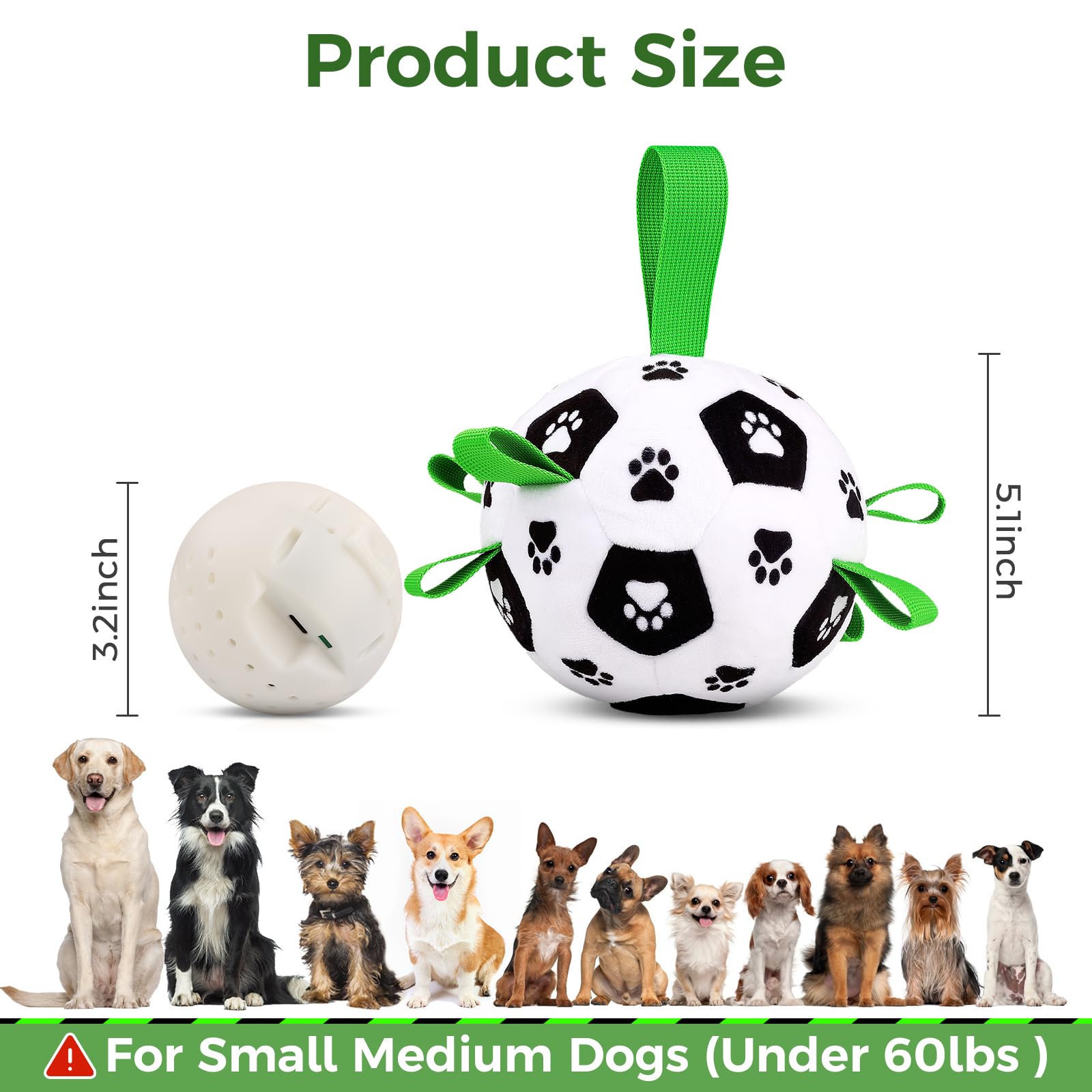 QDAN three-mode dog toy offers static, gentle, and intense play options