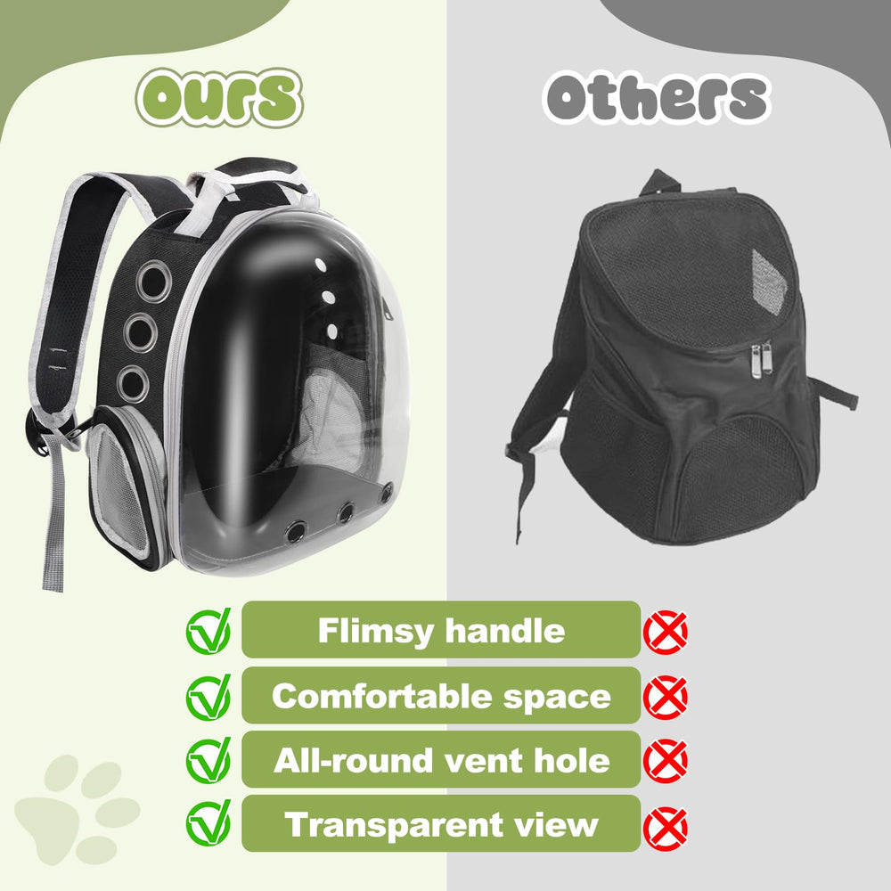 QDCKQIJI mesh panels ensure airflow and pet comfort during travel.