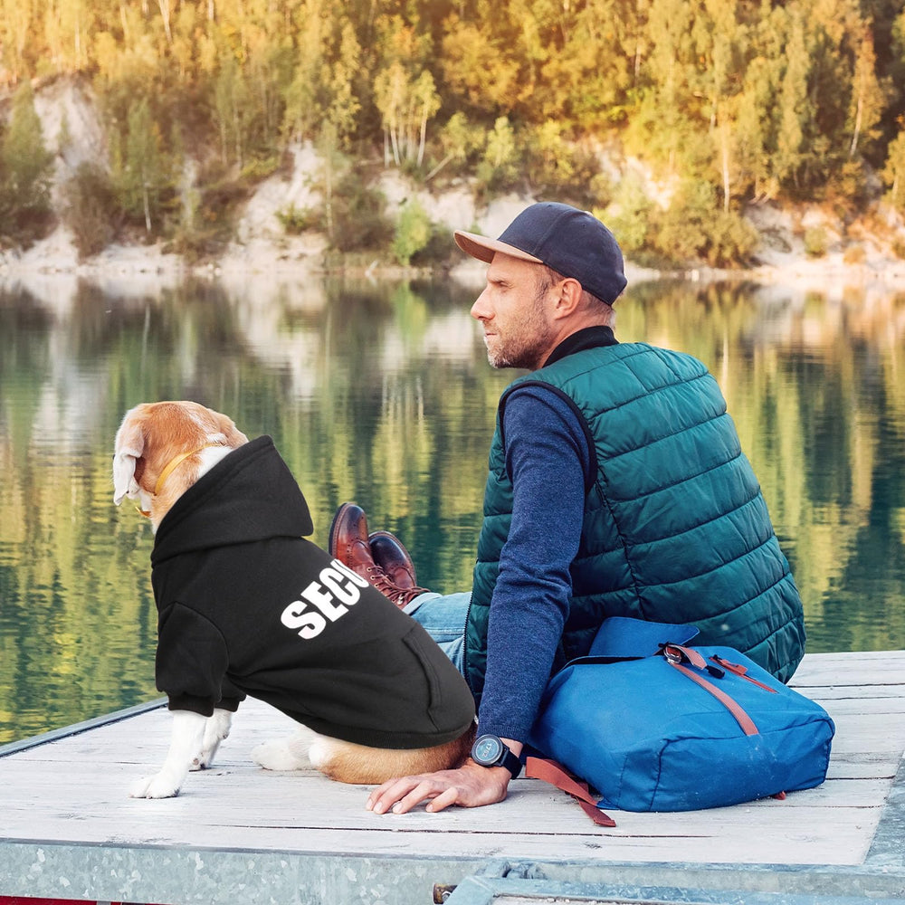 QDYU dog hoodie durable and machine-wash friendly design