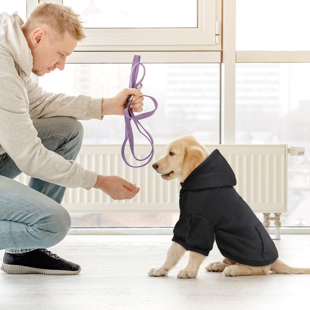 QDYU dog sweater small hoodie easy care and machine wash for busy owners.