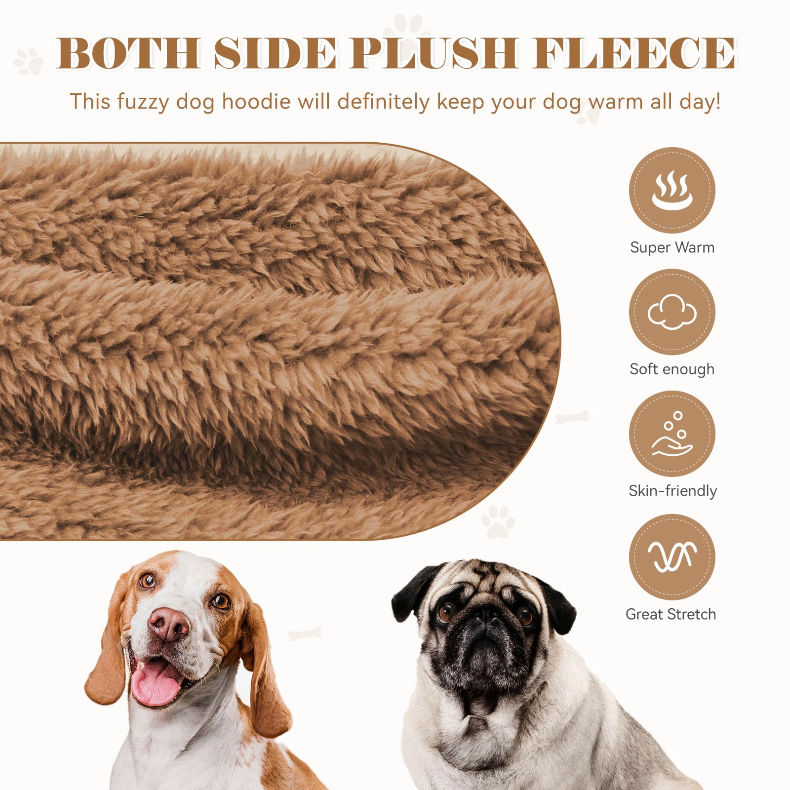 QDYU double sided plush closeup showcases plush warmth and skin friendly feel