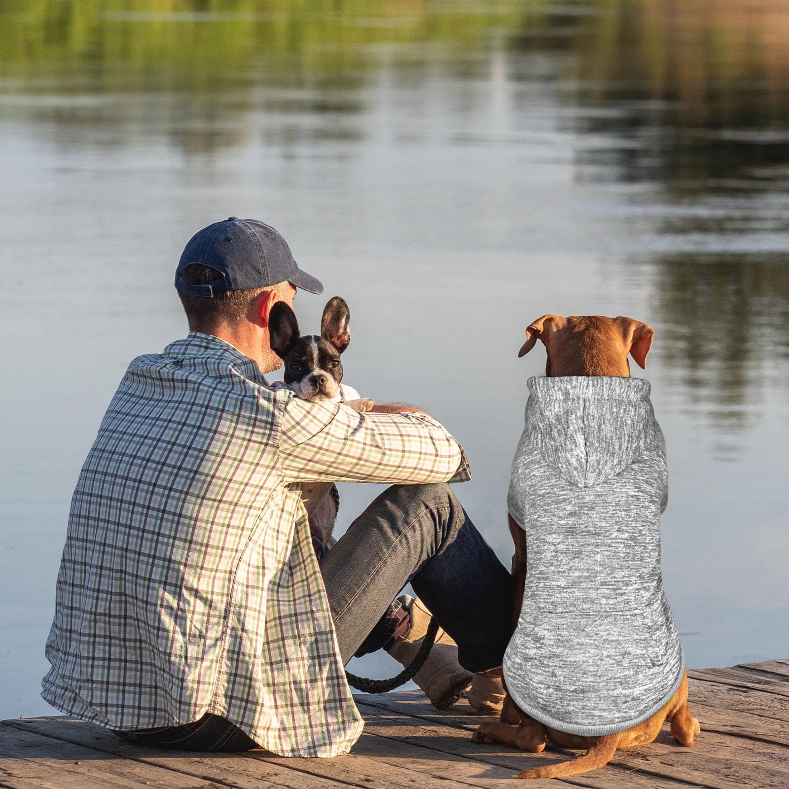 QDYU washable-durable dog sweater withstands frequent washing and active play