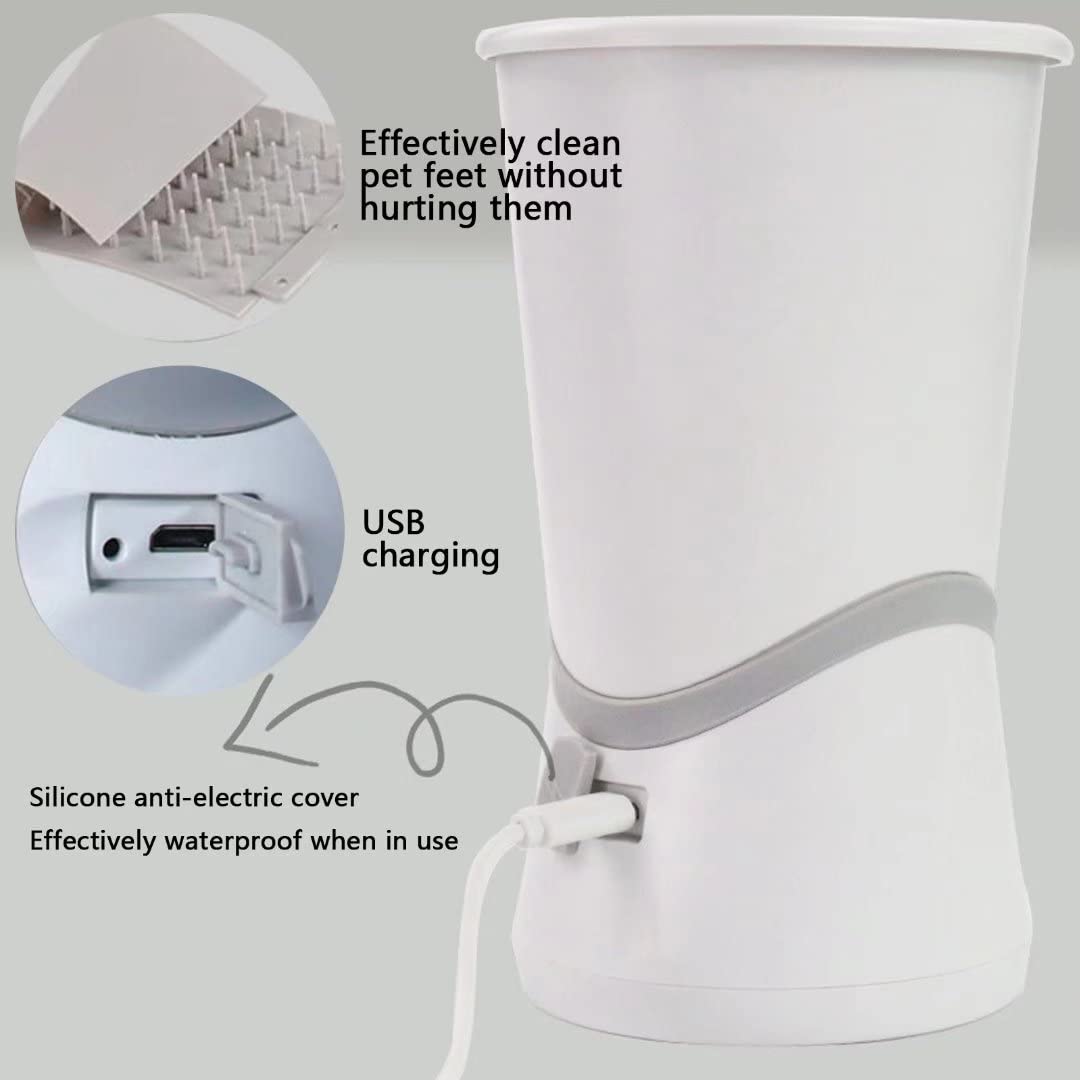 QeeHeng paw cleaner cup one-button operation highlights ease of use.