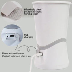 QeeHeng paw cleaner cup one-button operation highlights ease of use.