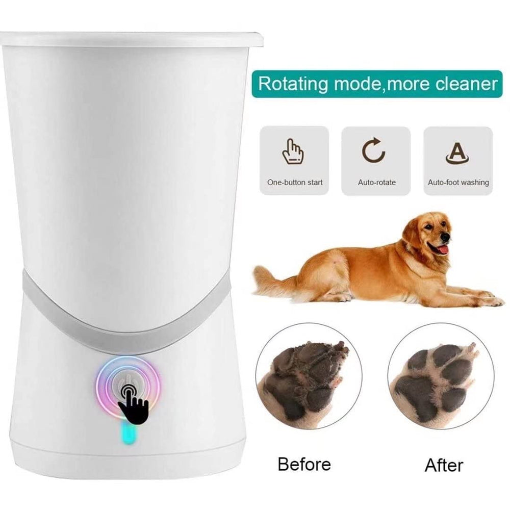 QeeHeng paw cleaner cup size suitable for small to medium dogs.