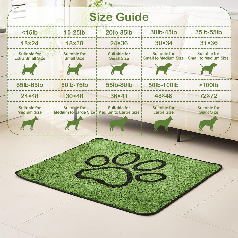 Qeils 2-pack dog pads grass-like top layer provides gentle training surface