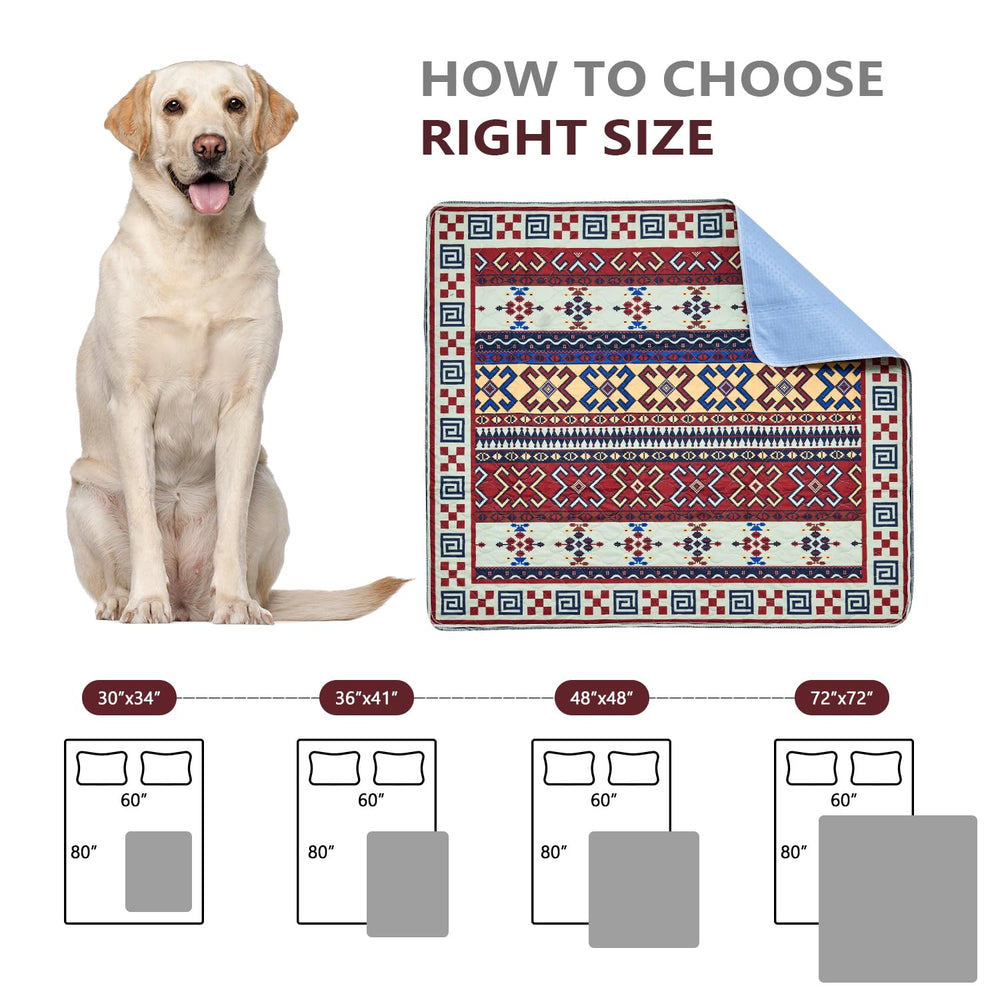 Qeils crate liner and mat provides protection and comfort