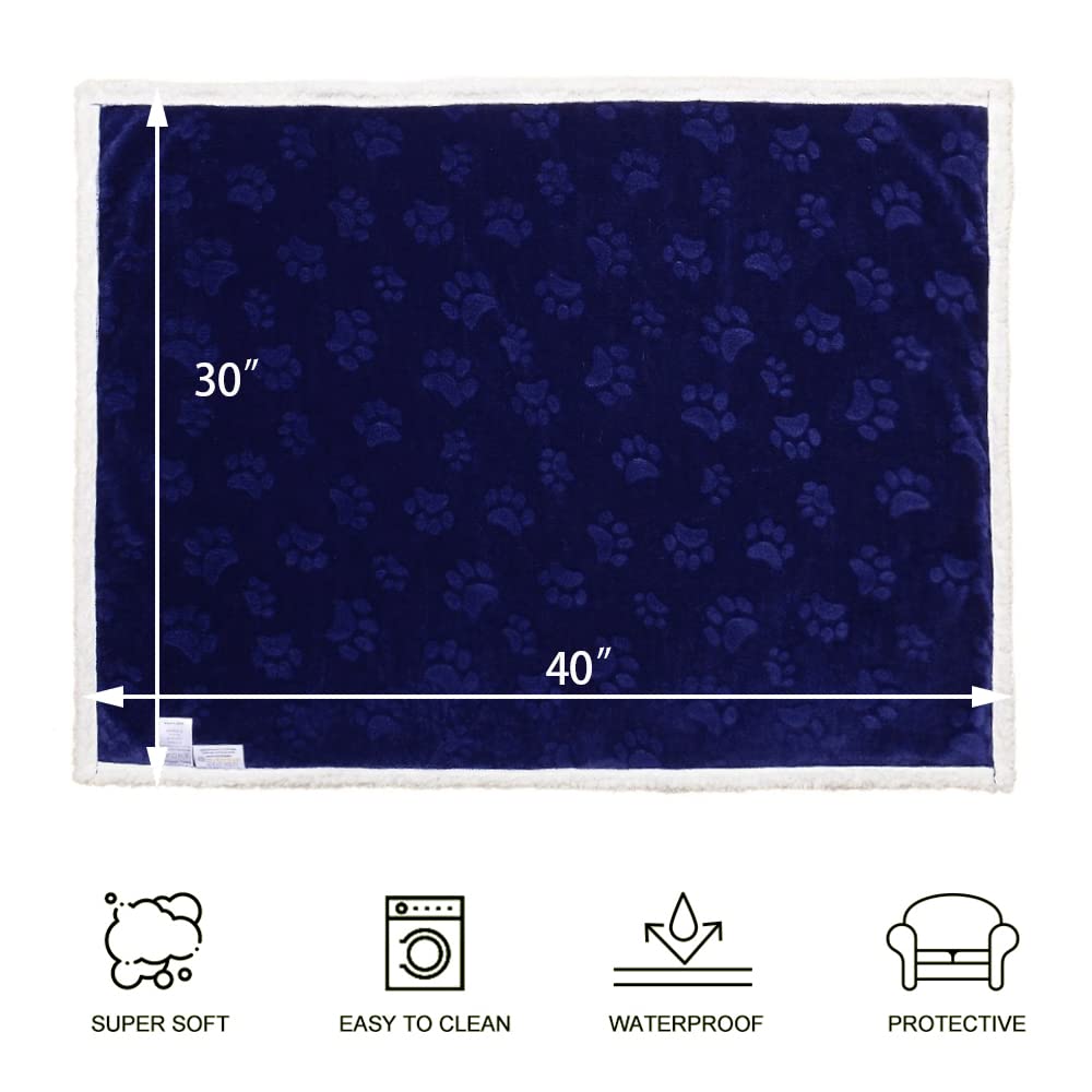 Qeils dog blanket couch-protection-bed-car keeps surfaces clean and pet comfy
