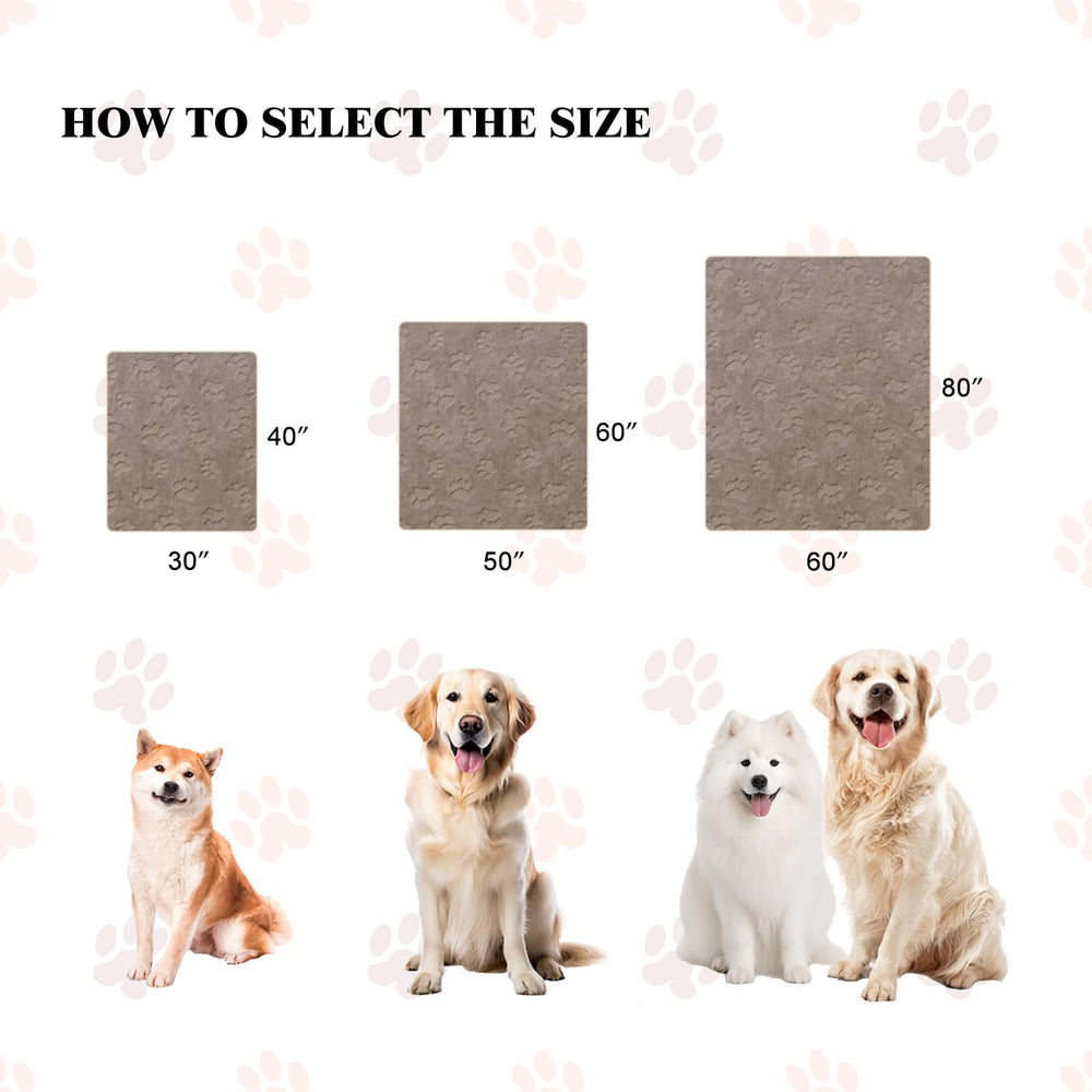 Qeils dog blanket on couch protects furniture from shedding and scratches