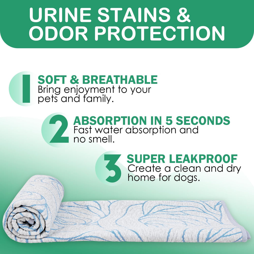 Qeils Pee Pad is washable and reusable for long-term use.