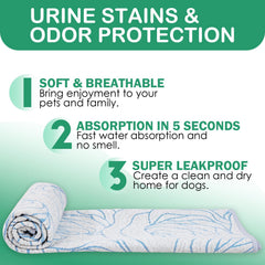 Qeils Pee Pad is washable and reusable for long-term use.