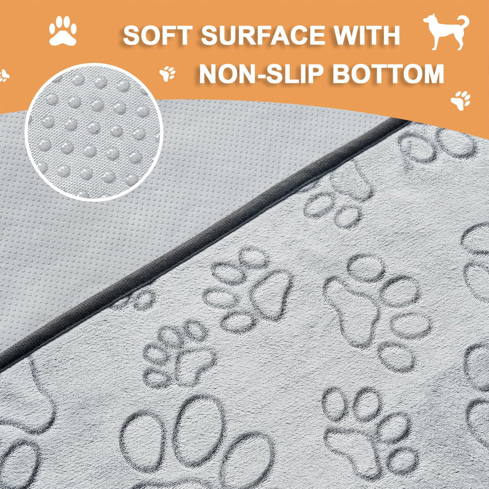 Qeils reusable puppy pad used as crate liner for versatile training.