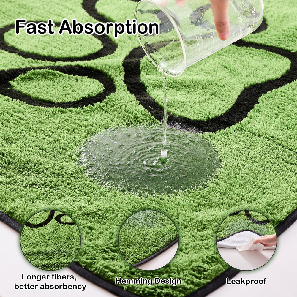 Qeils soft plush grass-top surface offers cozy paw-friendly comfort