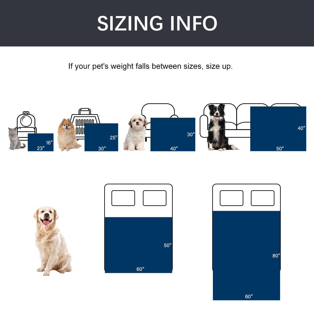 Qeils two-pack grey blankets suited for small dogs and indoor cats.