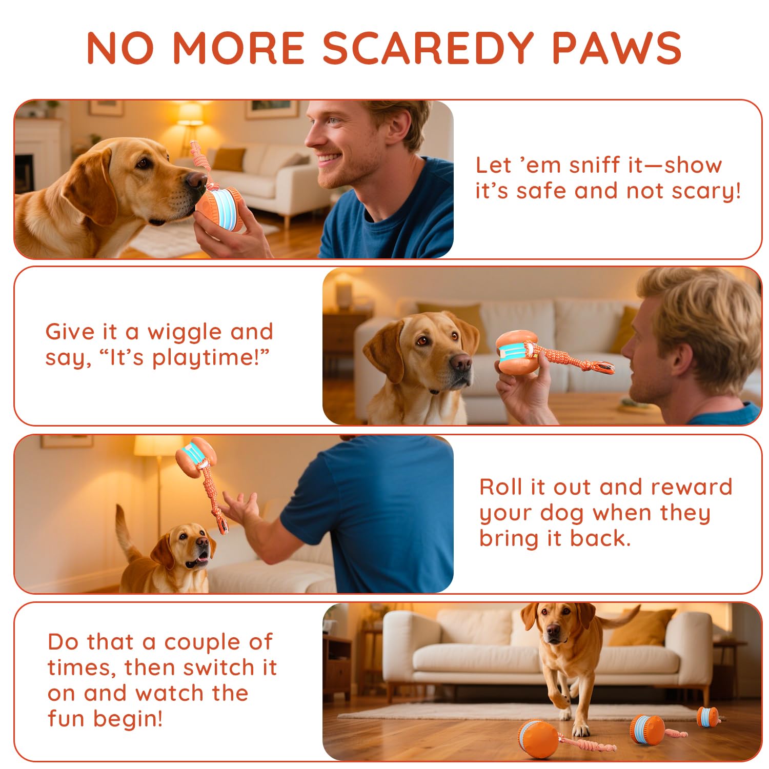 QGI interactive dog toy chew-resistant material supports longer playful sessions.