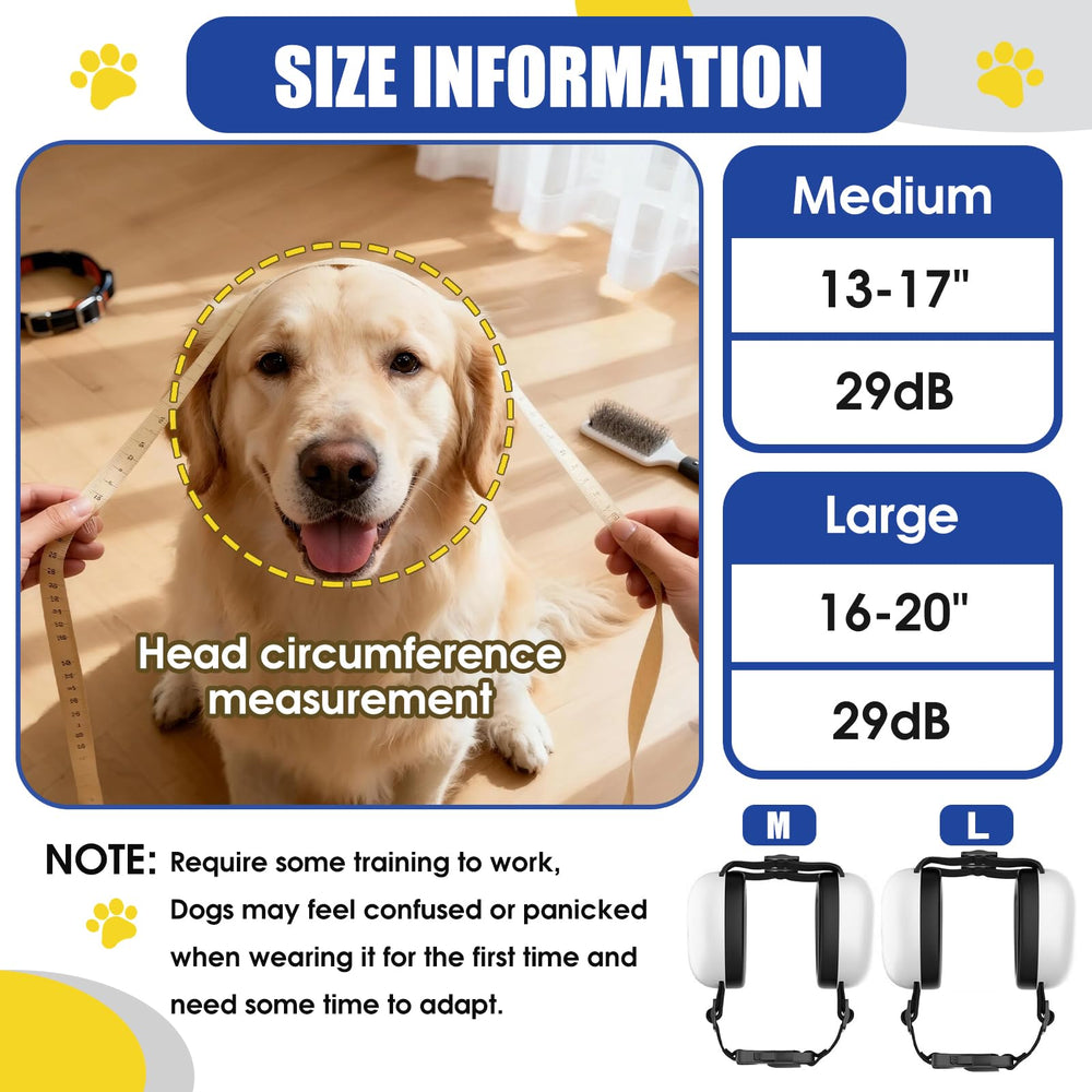 QHZ dog ear muffs chin-strap keeps position during outdoor walks.