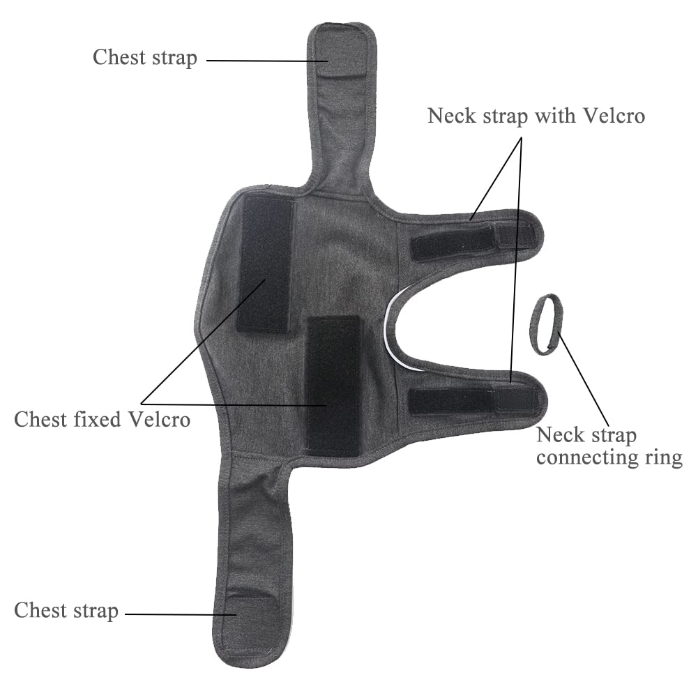 QIYADIN adjustable-closure closeup demonstrates easy wear and quick comfort.