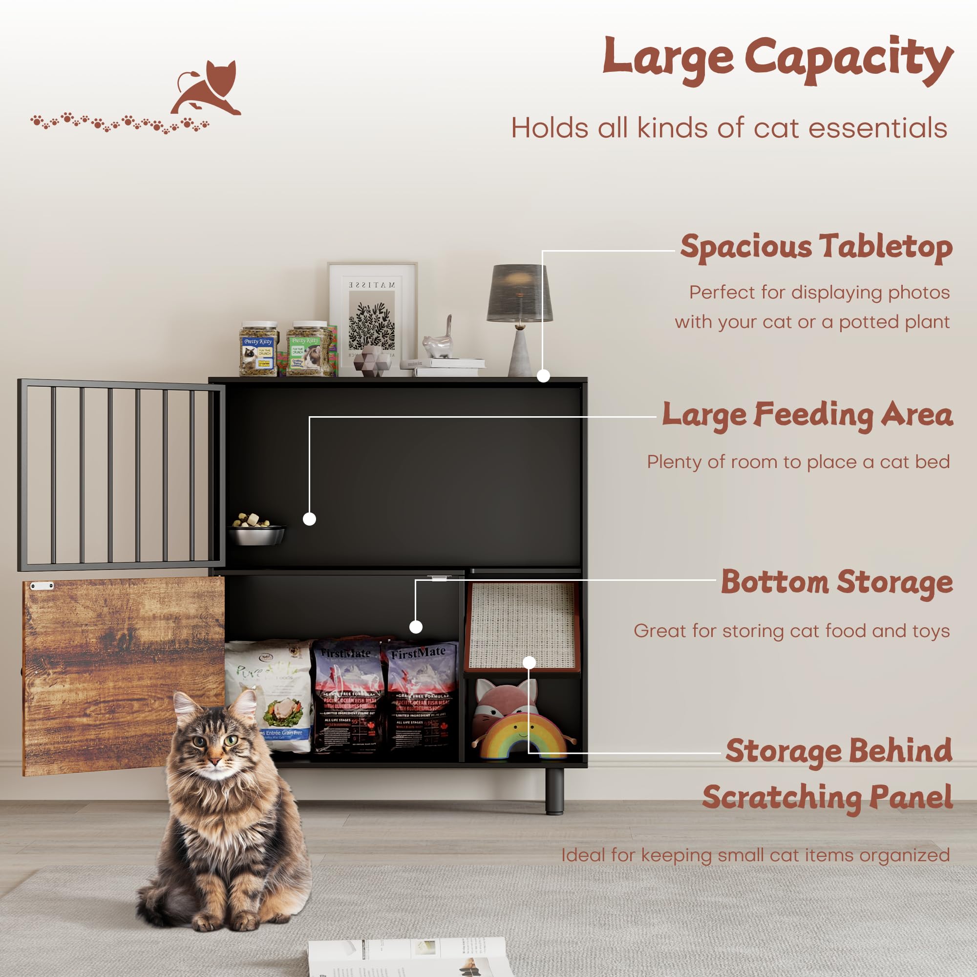 Qiaoxuan durable engineered wood frame illustrating sturdy pet furniture