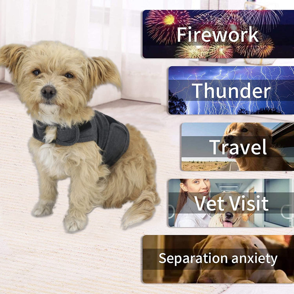 QIYADIN size-chart compatible vest for small to large dogs