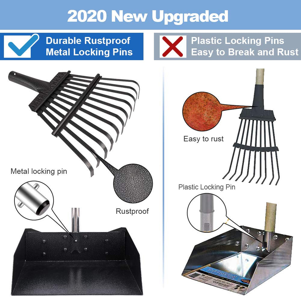 Qimh 38 inch adjustable handle reduces bending for comfortable cleaning.