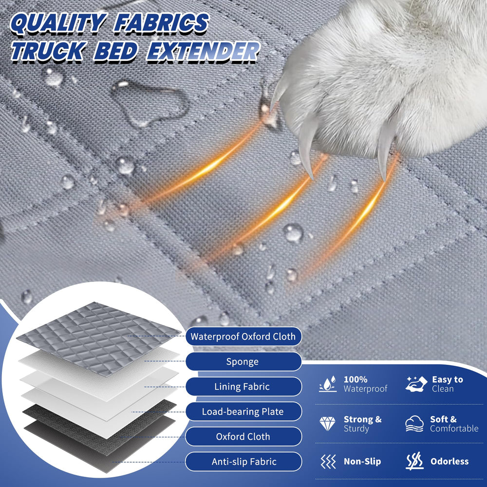 QINGTI non-slip base keeps dogs secure during sharp turns