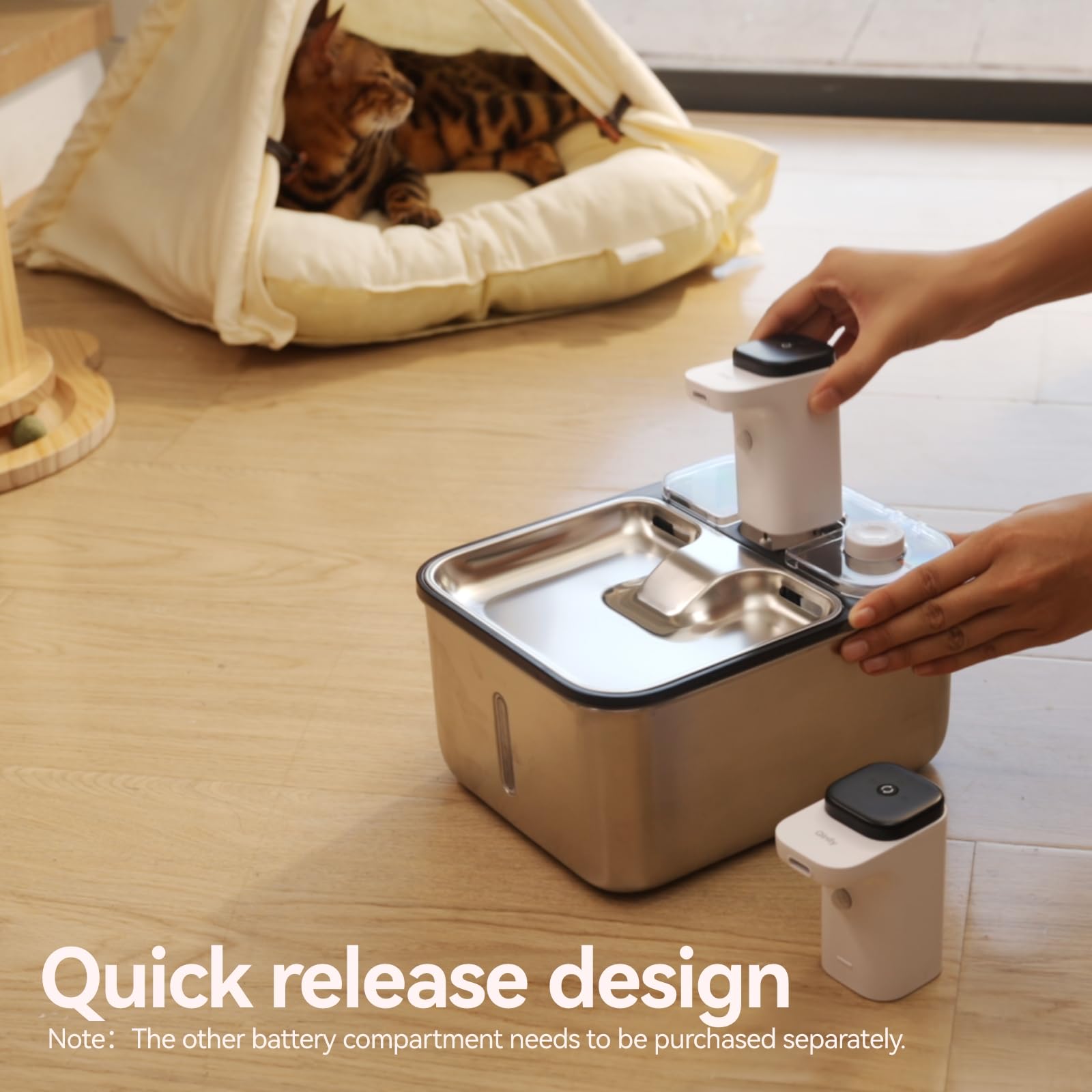 Qinliy five-layer filtration system close-up