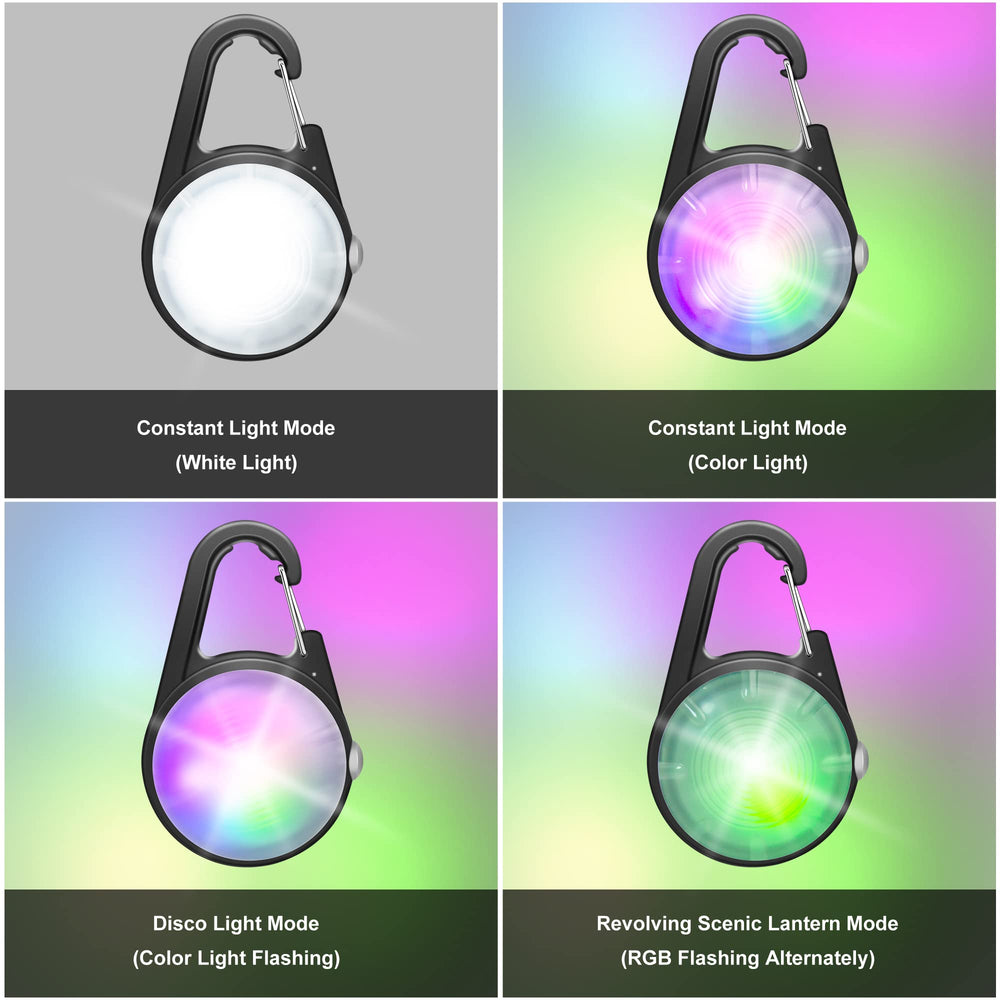 QIZIYARDALL luz de collar para perro cuatro modos para diferentes situaciones