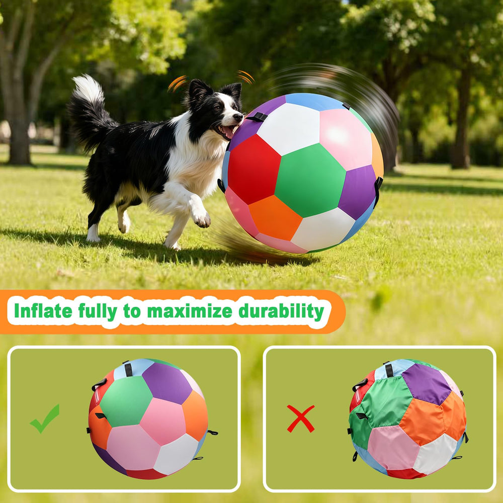 Qlfyuu Herding Ball flexible-pvc-inner-ball maintains durability during vigorous activity.
