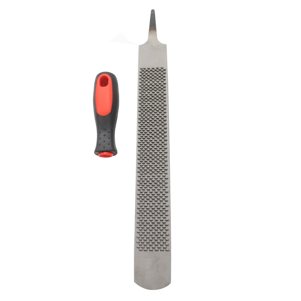 Qlvily versatile hoof file suitable for horses, goats, cattle, and other hooved animals.