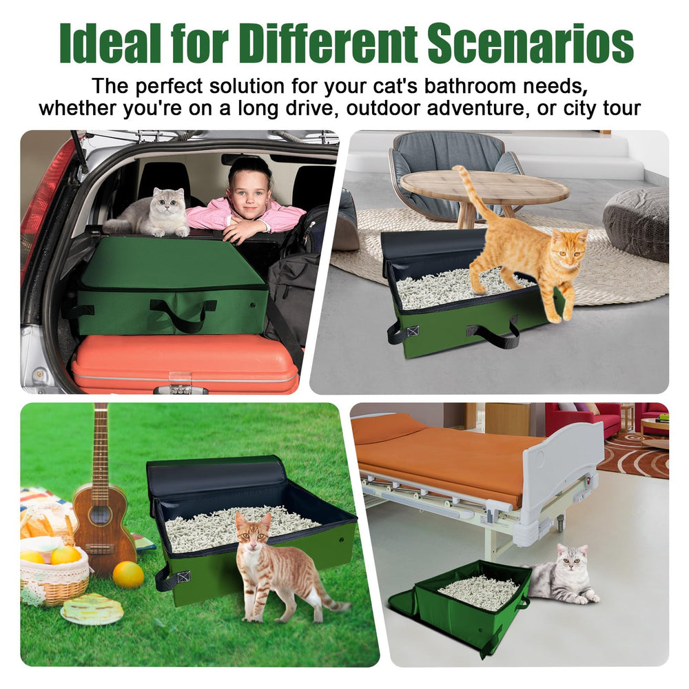 QmLoinDetail includes scoop and 10 liners for easy daily cleanup on the go.