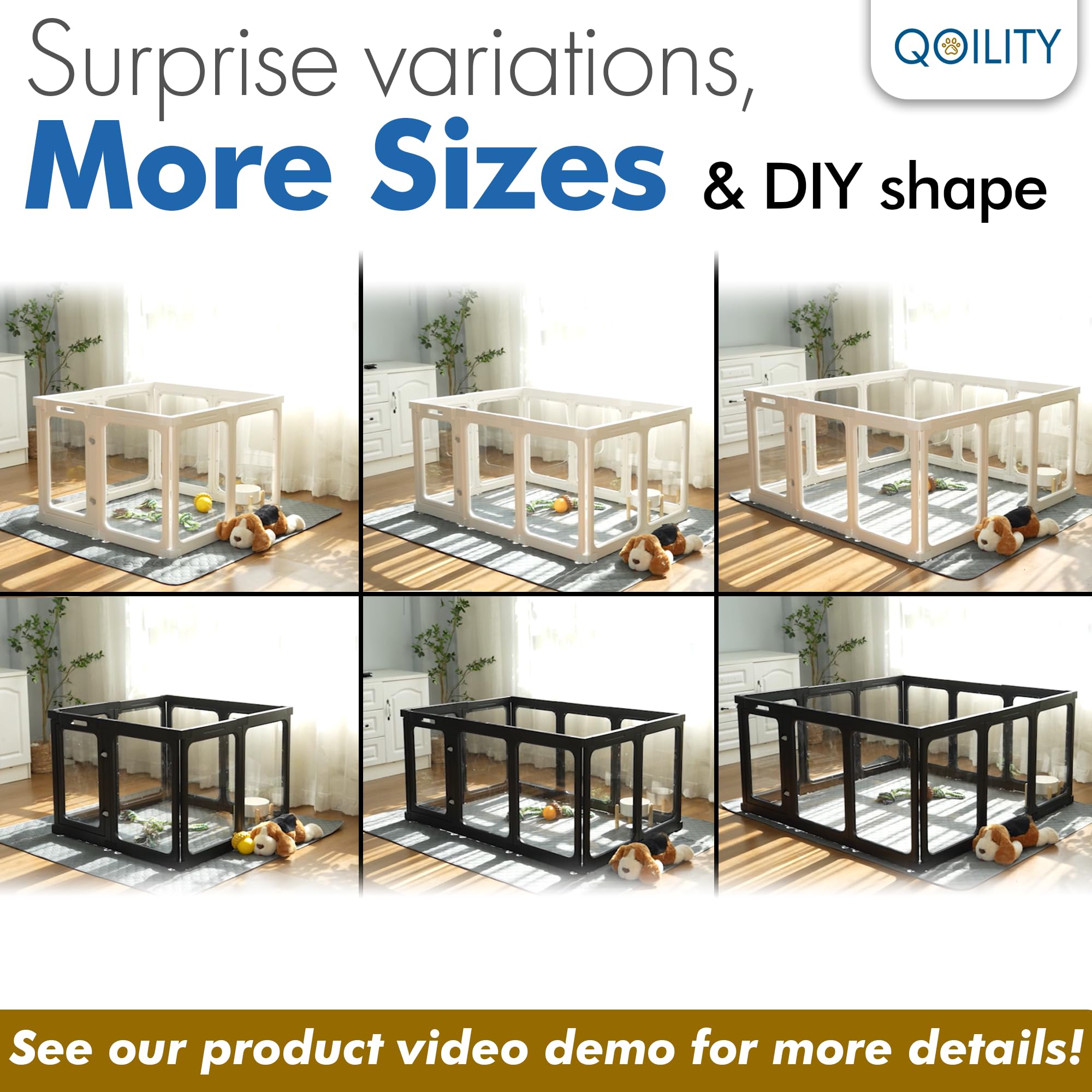 Qoility durable rust-free materials that are easy to clean