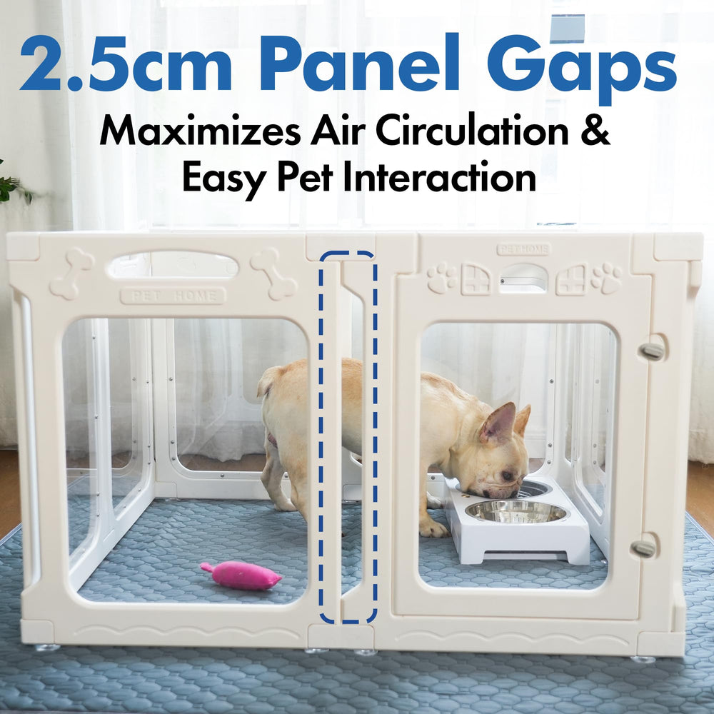 Qoility playpen package contents with storage bag and washable mat