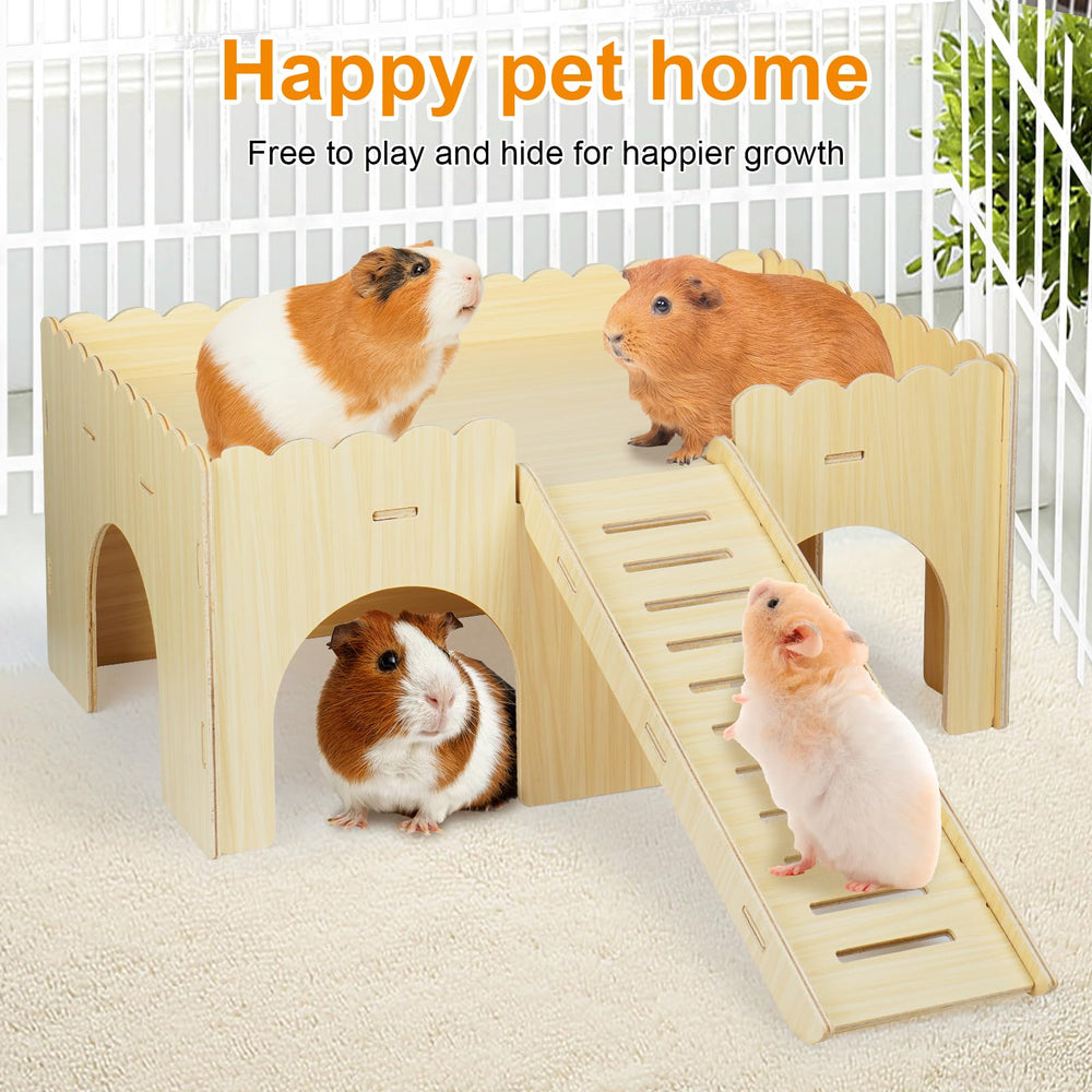 Qorviana cozy animal home promotes safe daytime play and rest.