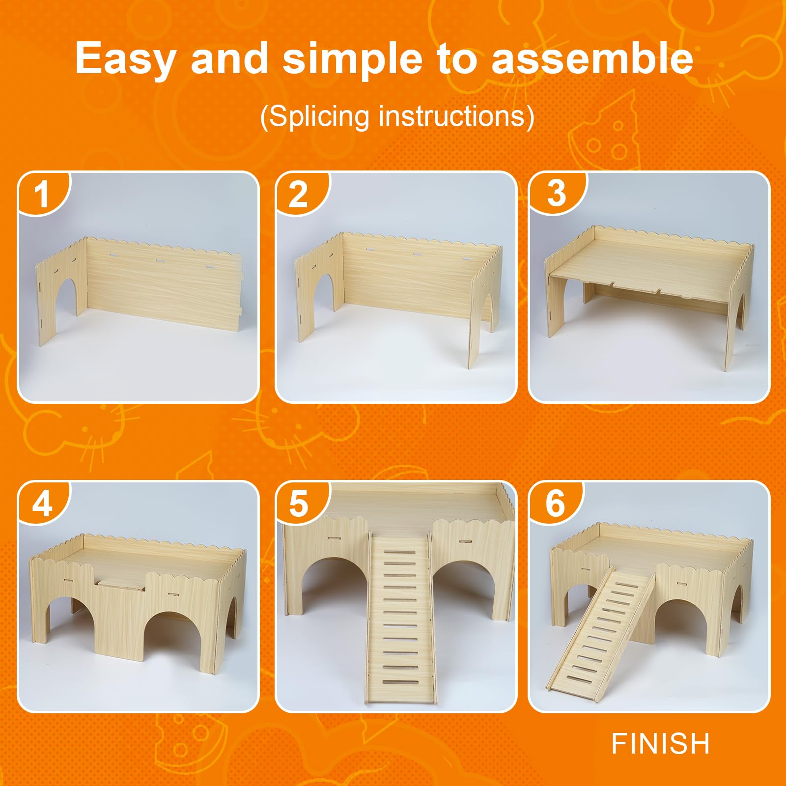 Qorviana easy-clean boards simplify maintenance after pets' adventures.