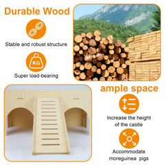 Qorviana staircase connection design provides safe space for playful pets.