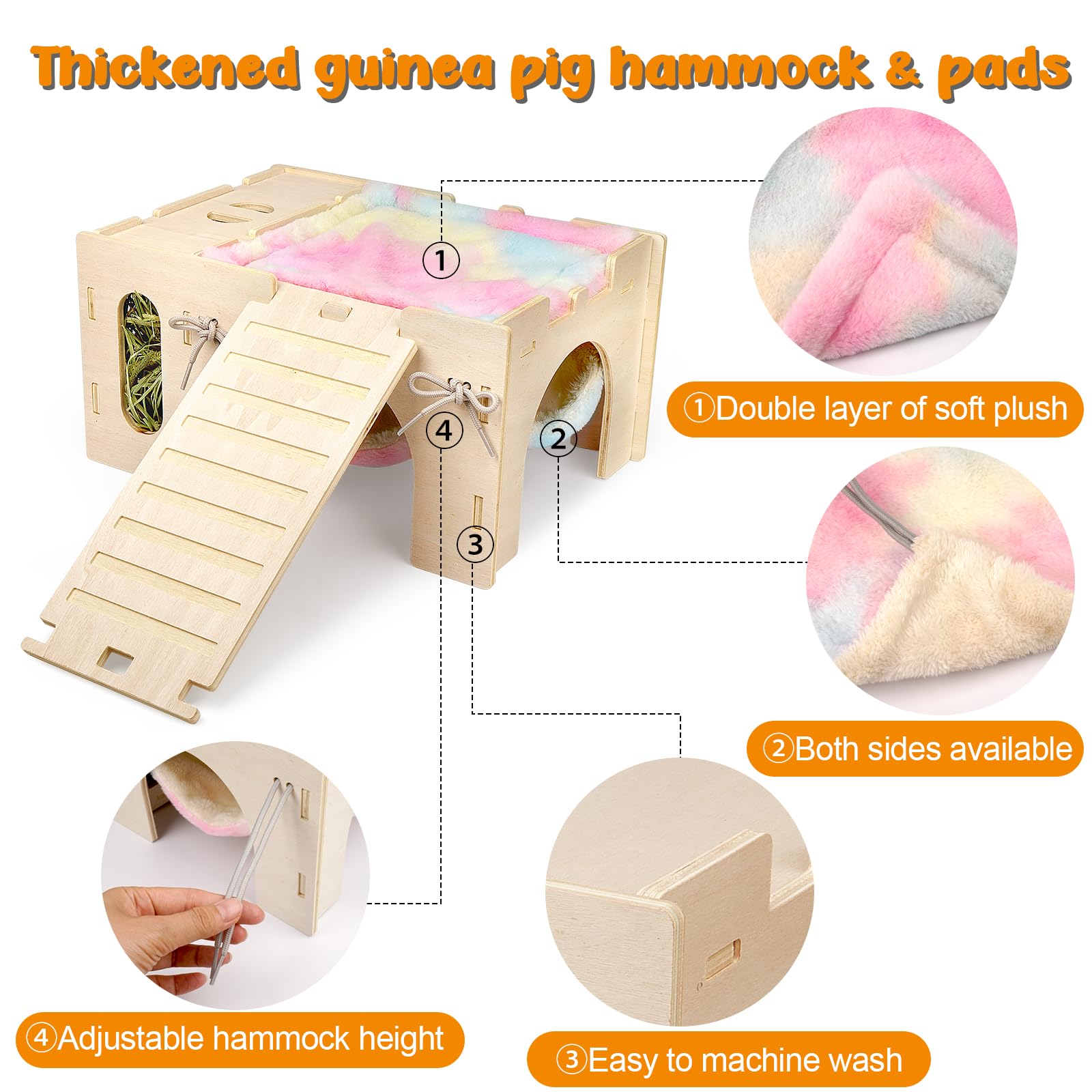 Qorviana wooden castle design emphasizes sturdy, pet-safe materials.