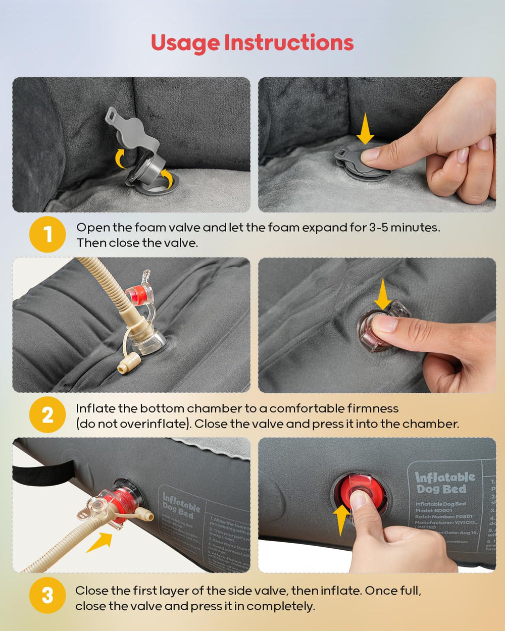 QPAU indoor-outdoor versatility lets you use it at home or camping.