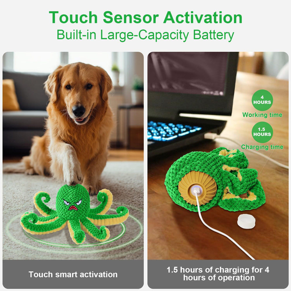 Qraxond IP54 waterproof toy highlights water and dust resistance for outdoors.