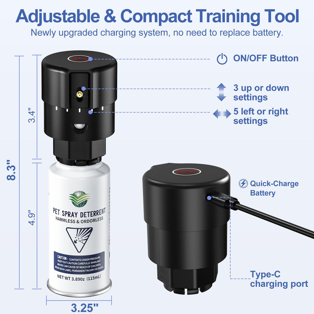 QSKUDP refill can 3.89oz illustrating long-lasting pet deterrent spray.