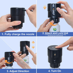 QSKUDP safety refill demonstrates no furniture staining and nonflammable composition.