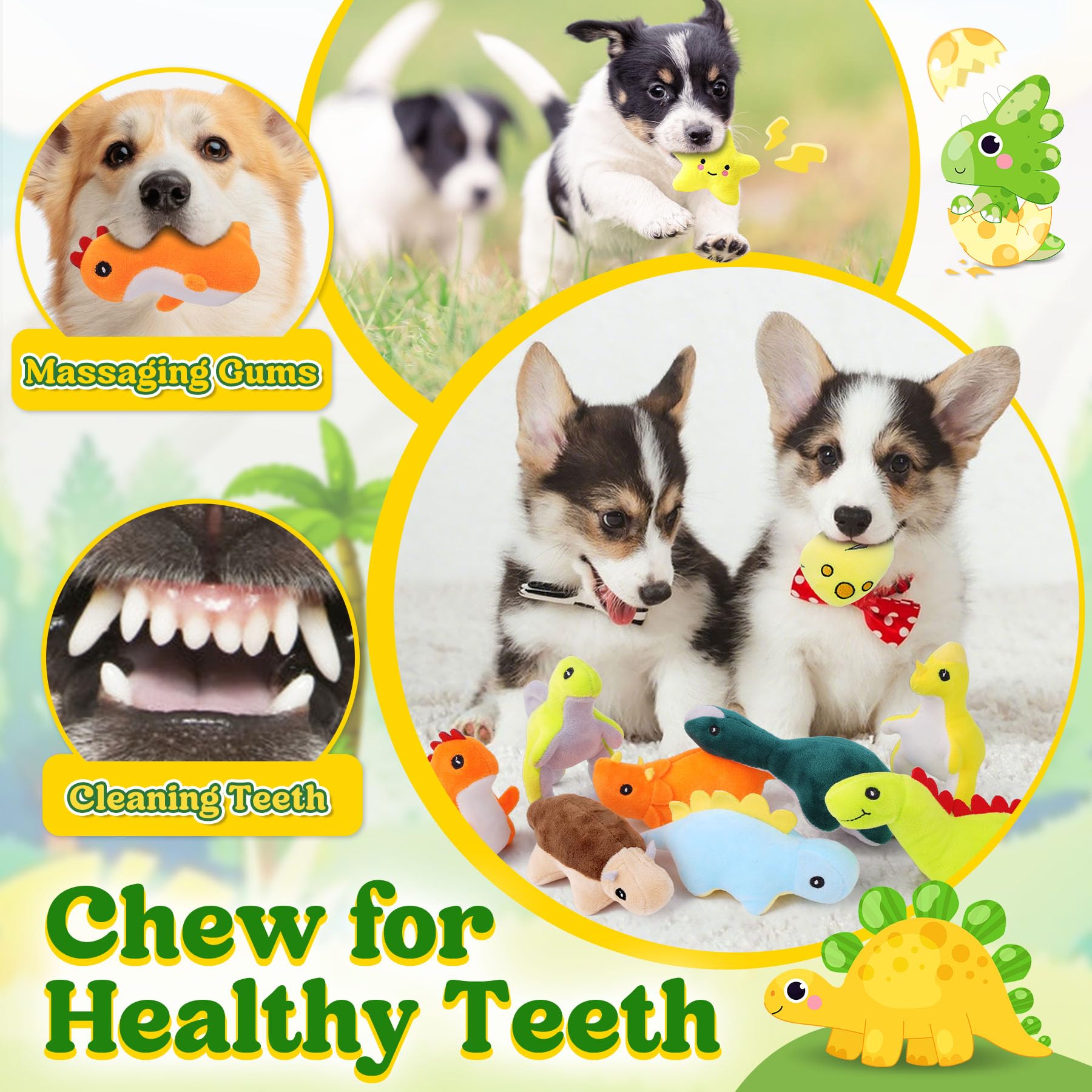 QTwoof natural-material plush toy designed for gentle chewing and durability