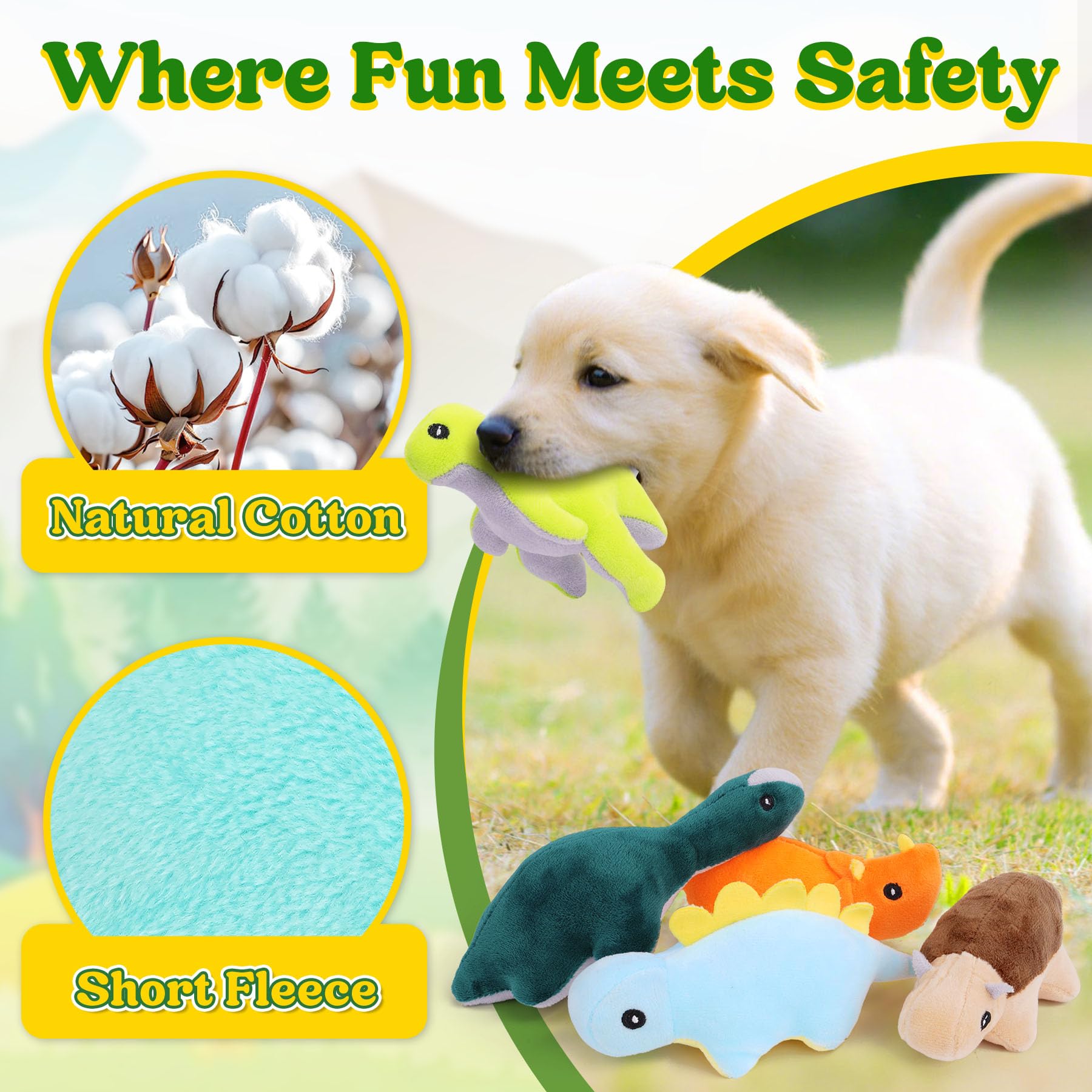 QTwoof teeth-care dog toy demonstrates gentle dental massage during play