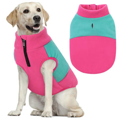 Queenmore dog fleece sweater winter-warmth shot for cozy outdoor wear