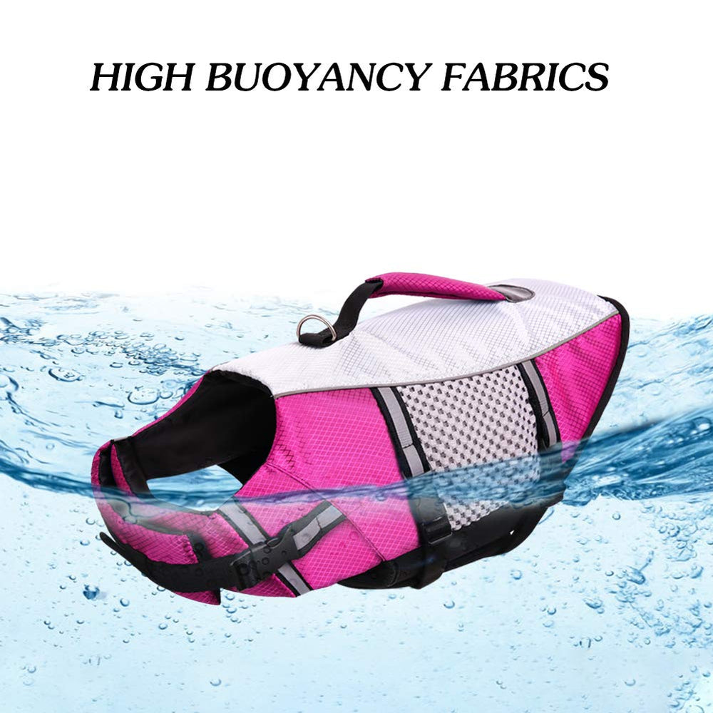 Queenmore dog life jacket size chart helps selecting the correct fit