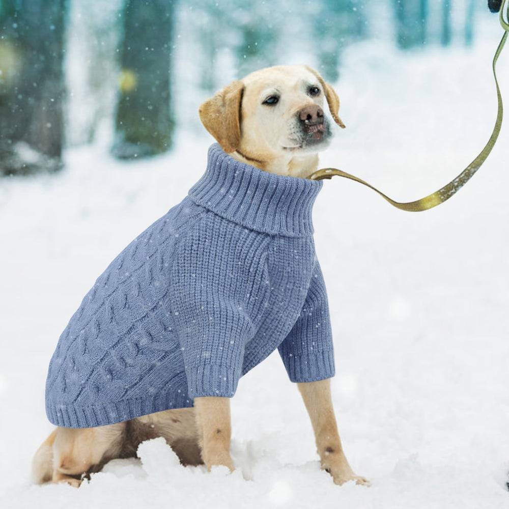 Queenmore dog sweater abdominal opening supports toilet breaks with less mess